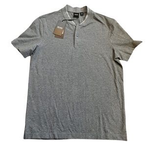 NWT Boss Hugo Boss Short Sleeve Henley